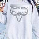 Western Boot Stitch Graphic Fleece Sweatshirts