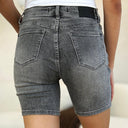 Judy Blue Full Size High Waist Washed Denim Shorts