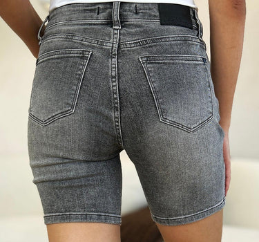 Judy Blue Full Size High Waist Washed Denim Shorts