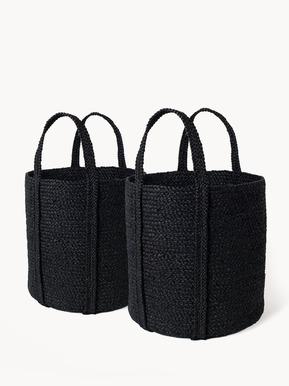 Kata Basket with handle - Black Basket with Handle   