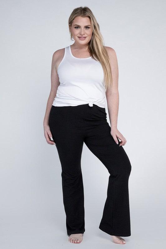 Plus Everyday Flare Bottoms - Three Mad Hatters Mercantile 