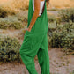 Double Take Full Size Sleeveless V-Neck Pocketed Jumpsuit Womens Overalls   