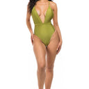 Sultry Waves: Crisscross Cut-Out One-Piece Swimsuit