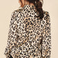 Satin leopard blouse    