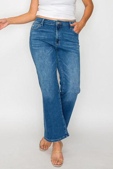 bytos Cat's Whiskers Mid Rise Ankle Jeans