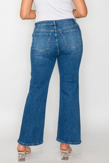 bytos Cat's Whiskers Mid Rise Ankle Jeans
