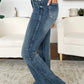 Judy Blue Full Size High Waist Tummy Control Flare Jeans    