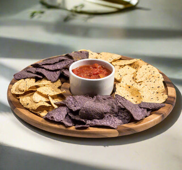 Large Chip n Dip with Ceramic Bowl
