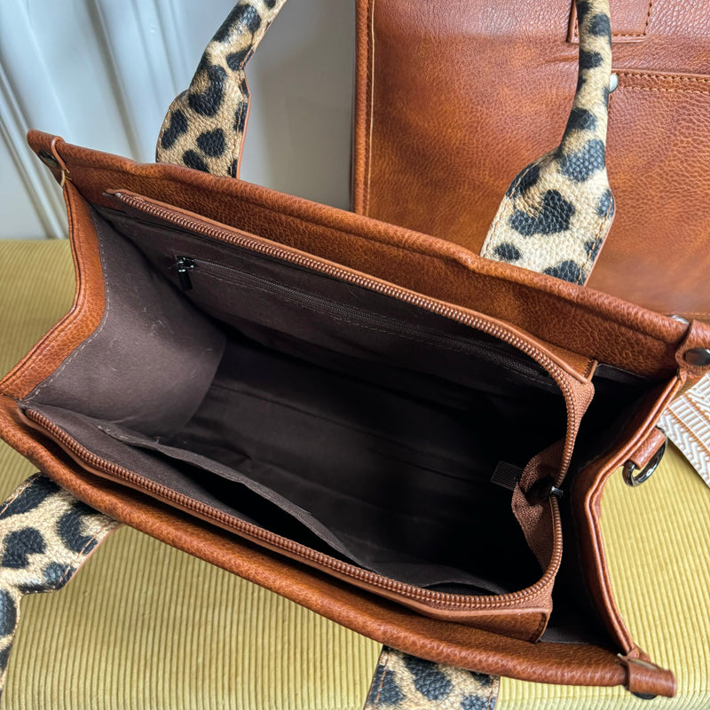 The Arizona Tote With Animal Print    