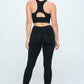 Two Piece Activewear Set with Cut-Out Detail Activewear Set   