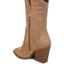 Rambler Rhinestones Embellished Calf Boots