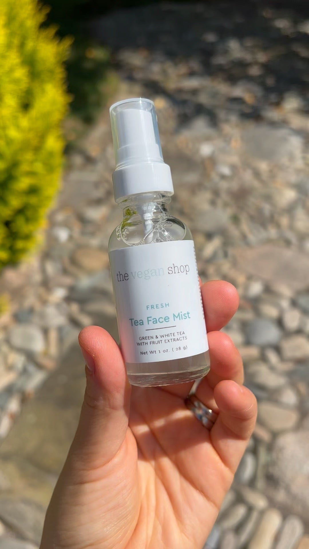 Fresh Face Tea Mist - The Vegan Shop Natural Lotion   