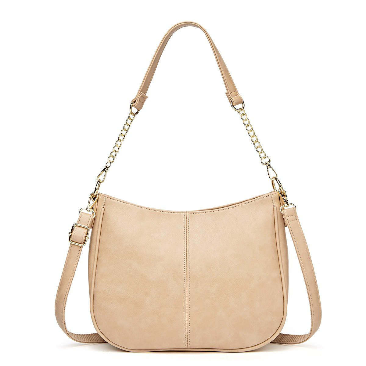 Rachael Crossbody Purse - Faux Leather Strap    