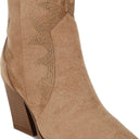 Rambler Rhinestones Embellished Calf Boots