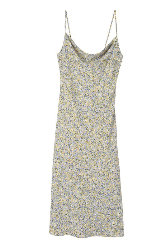 Garden Party Soft Floral Dress    