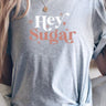 Hey Sugar Sparkle Valentines Day Graphic Tee