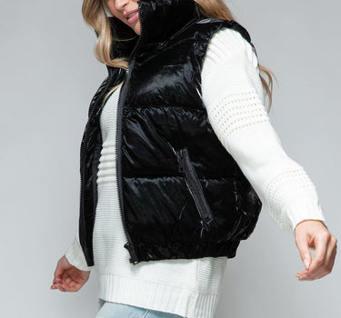 Snobbish Fine Fur Lining Quilted Vest