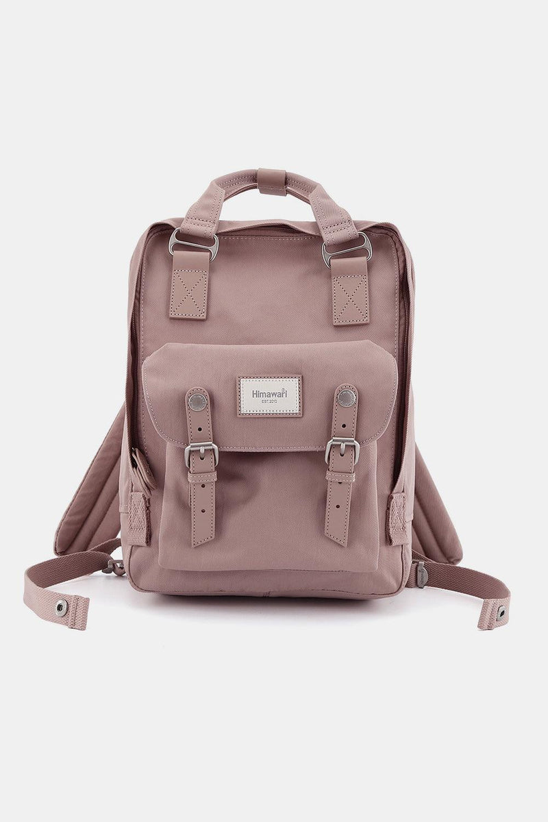 Himawari Contrast Waterproof Nylon Backpack Bag - Three Mad Hatters Mercantile 