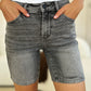 Judy Blue Full Size High Waist Washed Denim Shorts Womens Denim Shorts   