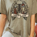 Love You Til My Lungs Give Out Graphic Tee