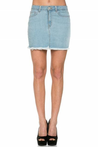 Denim Mini Skirt