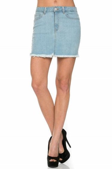 Denim Mini Skirt