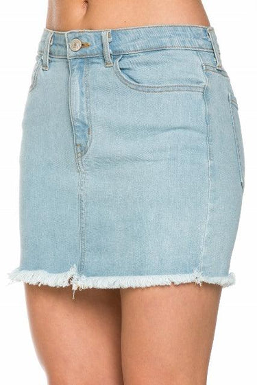Denim Mini Skirt