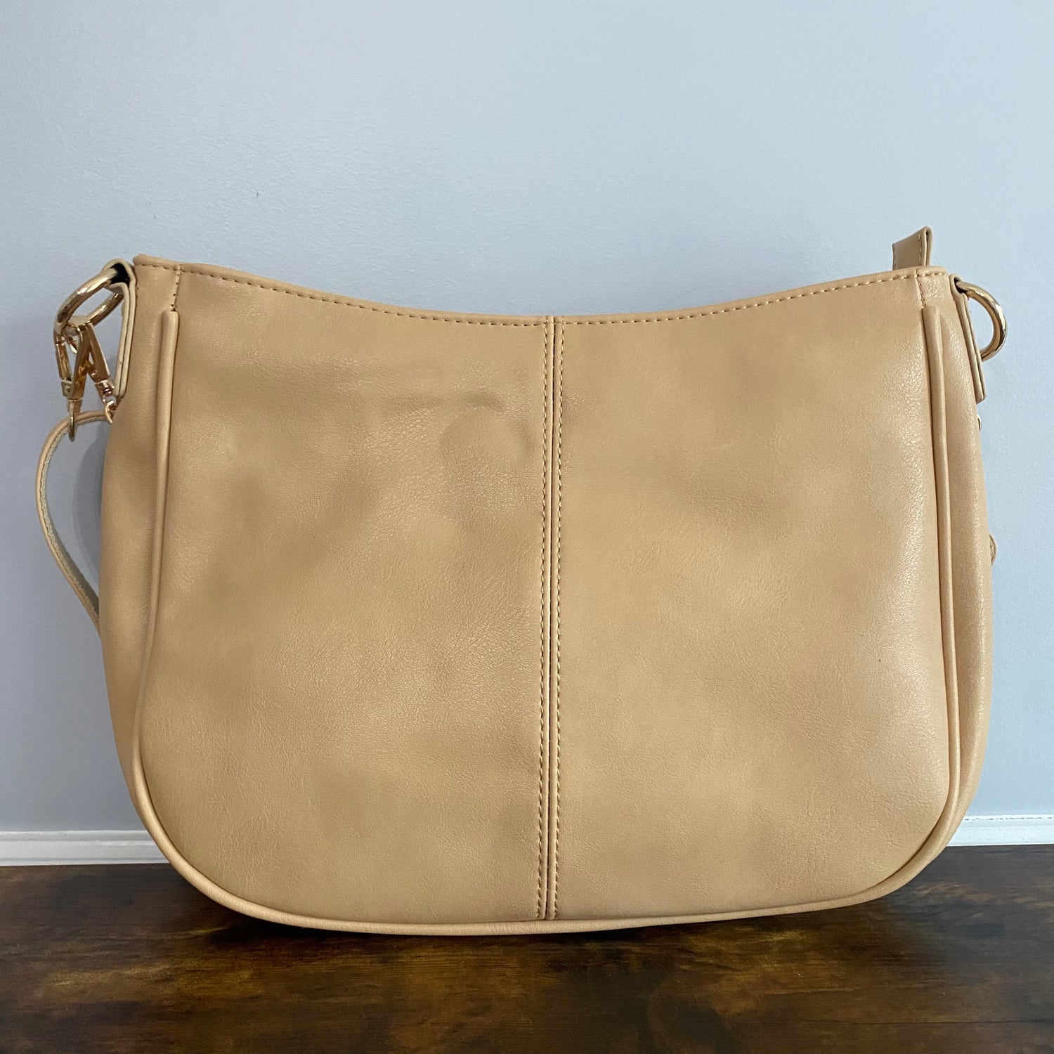 Rachael Crossbody Purse - Faux Leather Strap    