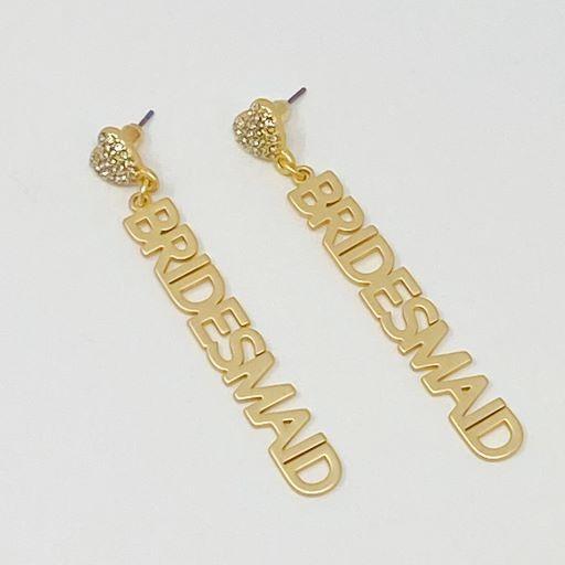 Be My Bridesmaid Earrings - Three Mad Hatters Mercantile 