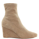 Yara Microfiber Wedge Sock Boots