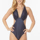 ONE-PIECE BATHING SUIT SIDE CUT-OUT WITH PRINTS ED    