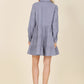 Corduroy tiered dress Womens Corduroy Dress   