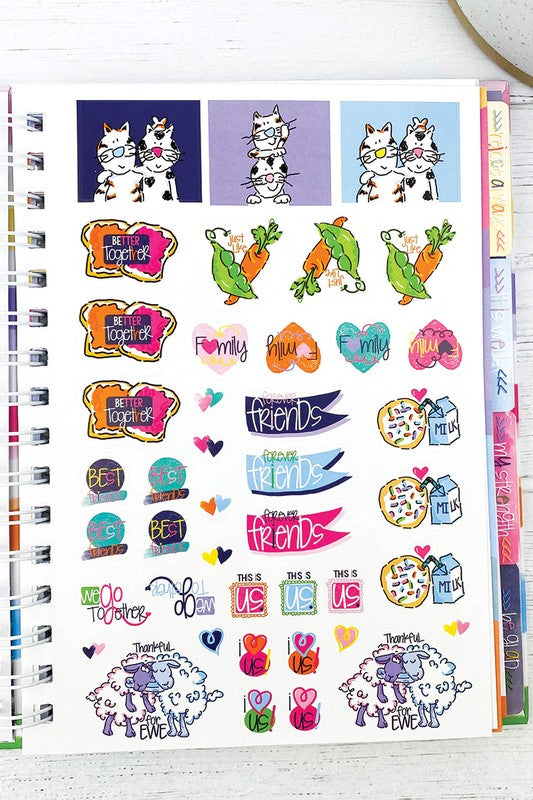 Faith-Based Gratitude Journal w Stickers 52-Week Gratitude Journal   