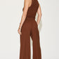 Basic Bae Full Size Ribbed Tank and Wide Leg Pants Set Womens Pant Set   