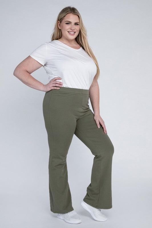 Plus Everyday Flare Bottoms - Three Mad Hatters Mercantile 