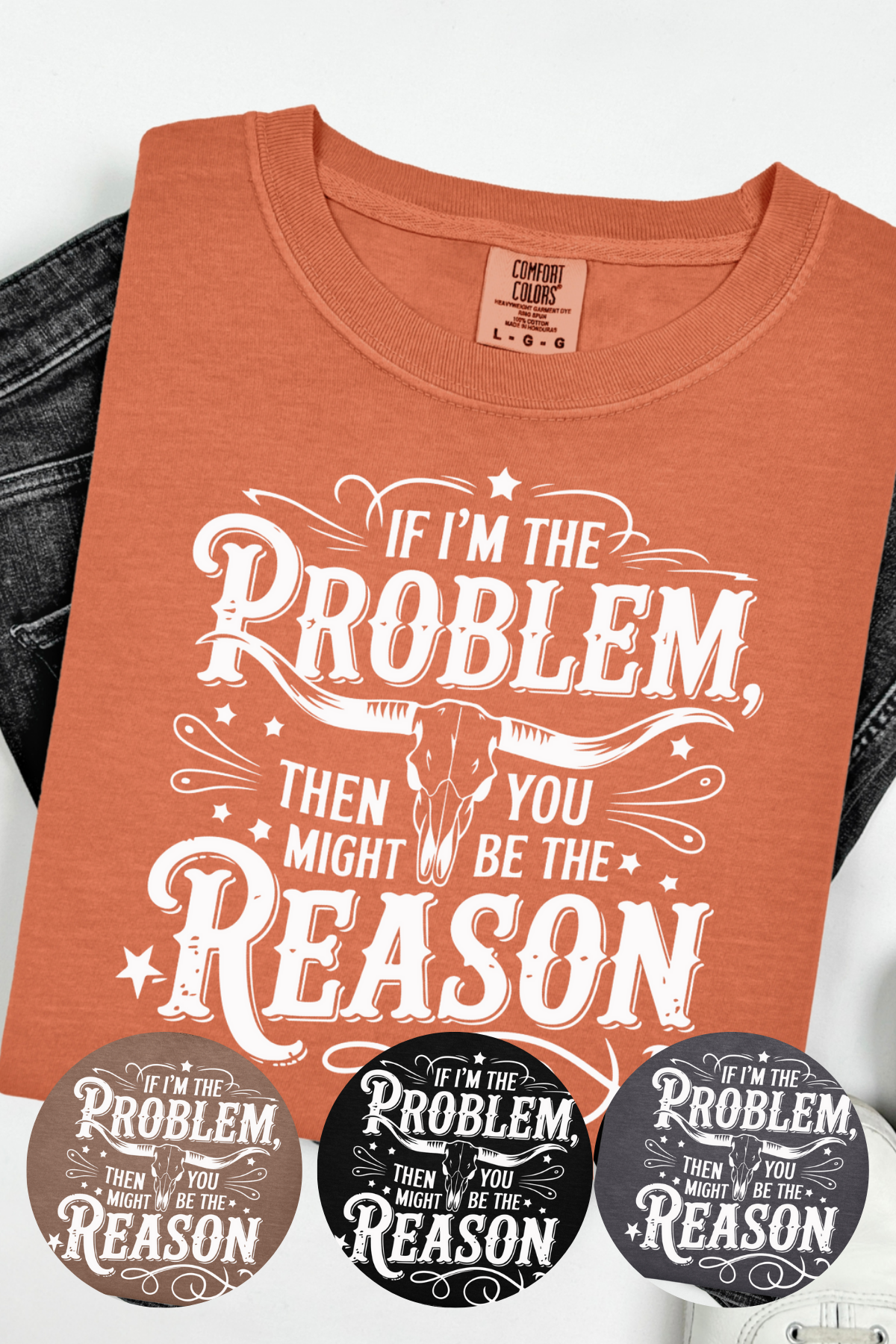 The Problem and the Reason Graphic Tee graphic tee Shirt