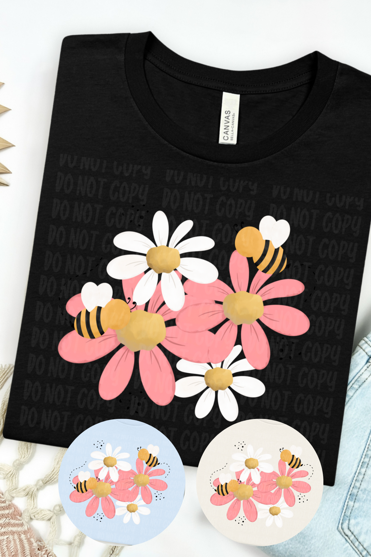 Springtime Bloom Graphic Tee graphic tee Shirt