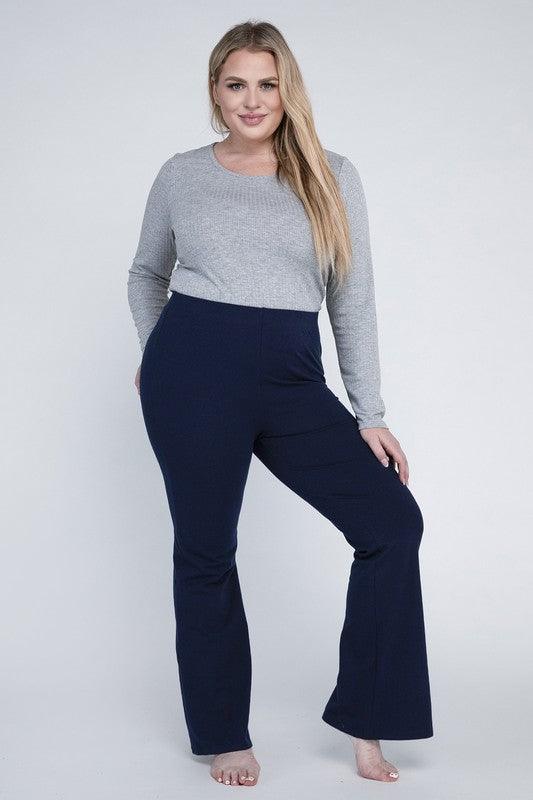 Plus Everyday Flare Bottoms - Three Mad Hatters Mercantile 