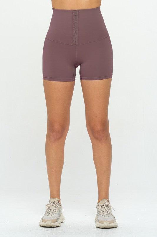 Corset Waist Buttery Soft Shorts Body Shaper - Three Mad Hatters Mercantile 