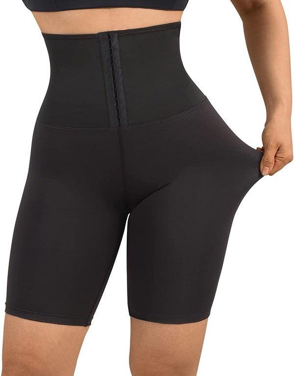 Corset Waist Buttery Soft Shorts Body Shaper - Three Mad Hatters Mercantile 
