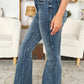 Judy Blue Full Size High Waist Tummy Control Flare Jeans    