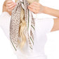 LEOPARD SILK SCARF Scarf   