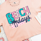 Beach Days Graphic Tee - Three Mad Hatters Mercantile 