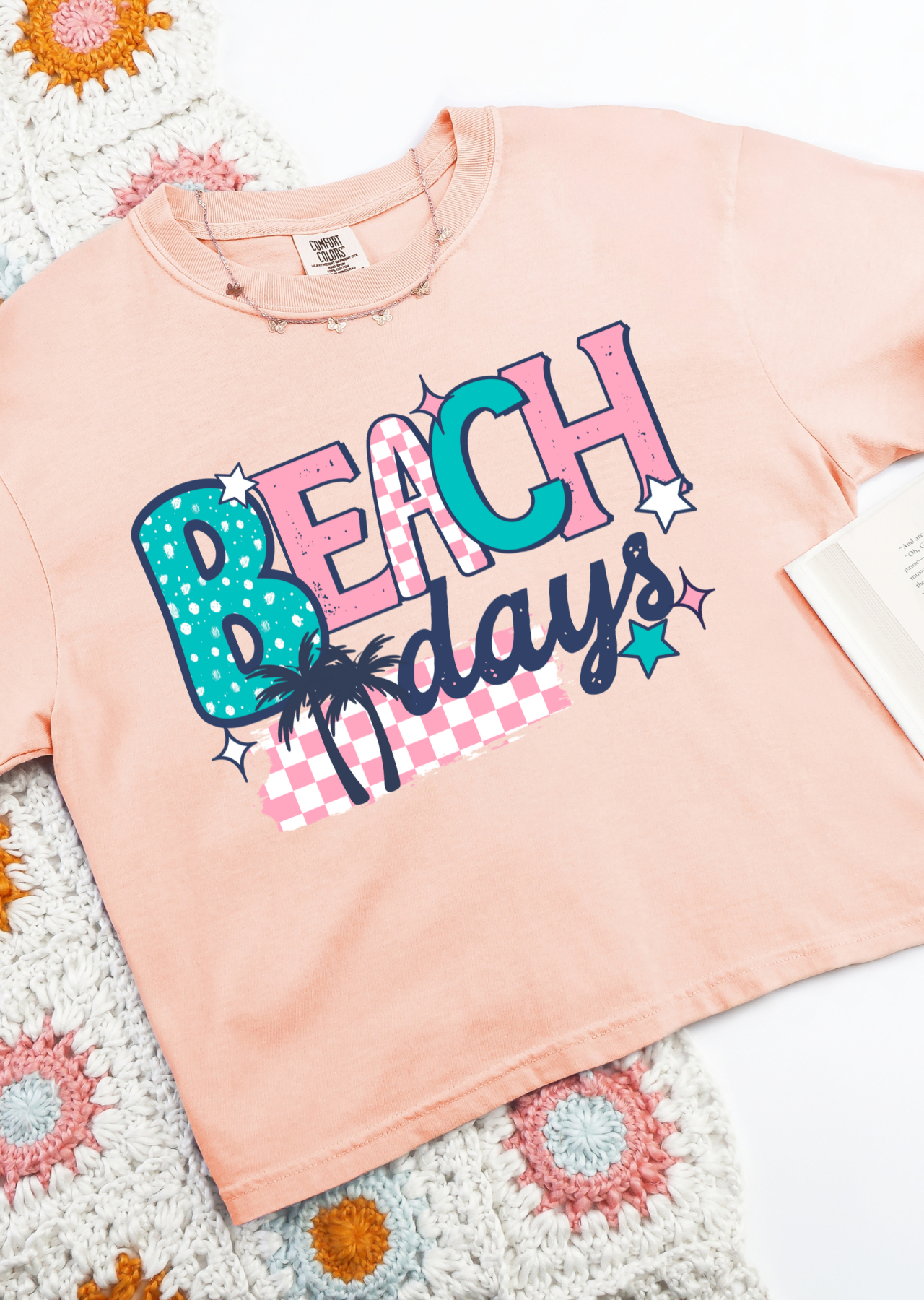Beach Days Graphic Tee - Three Mad Hatters Mercantile 