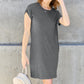 Basic Bae Full Size Round Neck Short Sleeve Dress with Pockets Womens Dresses   