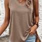 V-Neck Wide Strap Tank    