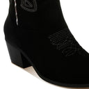 Mae Embroidery Detail Cowboy Boots