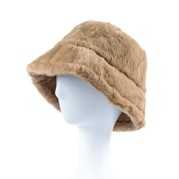 Fluff It Up Bucket Hat Bucket Hat LTLT/BEIGE Os 