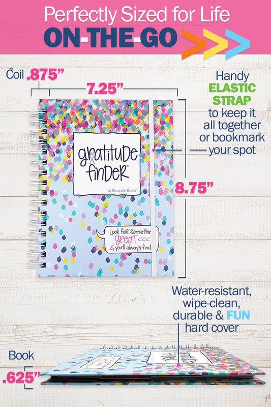 Gratitude Journal with Stickers Non-Dated 52-Week Gratitude Journal   