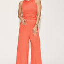 Basic Bae Ribbed Tank and Wide Leg Pants Set